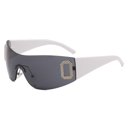 Dame Solbriller Sporty Futuristisk Design 11