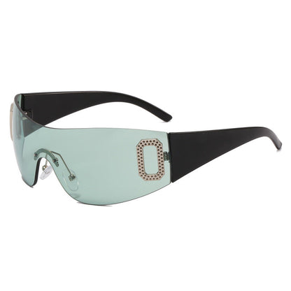 Dame Solbriller Sporty Futuristisk Design 6