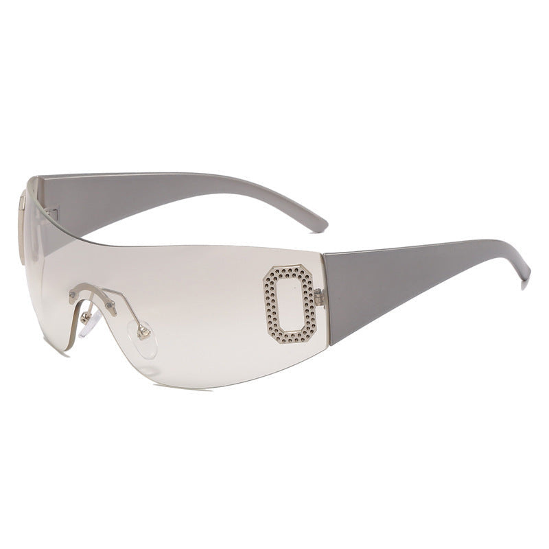 Dame Solbriller Sporty Futuristisk Design 7