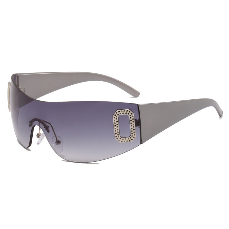 Dame Solbriller Sporty Futuristisk Design 9