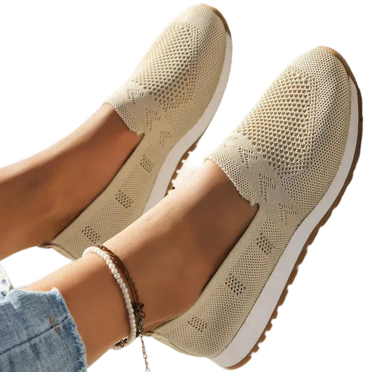 Dame Sommer Sko Slip-On Komfortabel 0