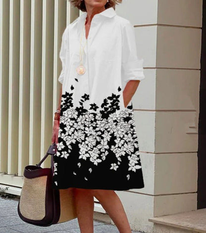 Dame Sommerkjole Med Print Elegant Design 12