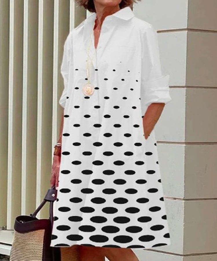 Dame Sommerkjole Med Print Elegant Design 13