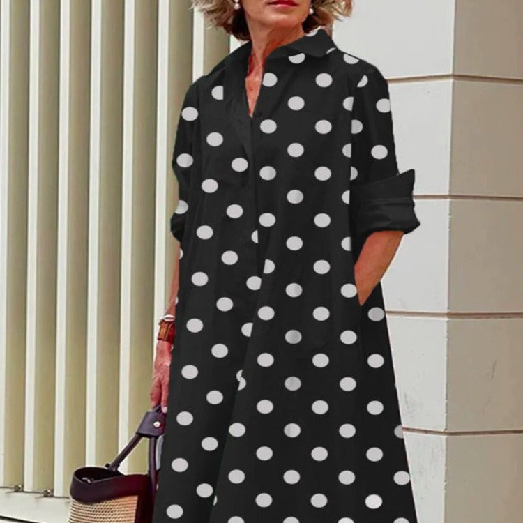 Dame Sommerkjole Med Print Elegant Design 8