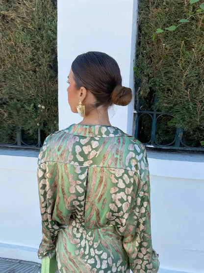 Dame Sommeroutfit Med Lange Ærmer Stilfuld 2