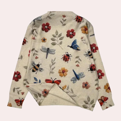 Dame Striktrøje Chic Stil 2