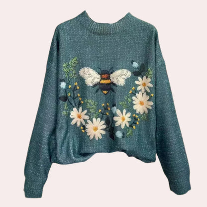 Dame Striktrøje Chic Stil 3