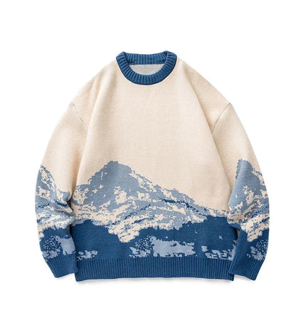 Dame Striktrøje Oversized 4