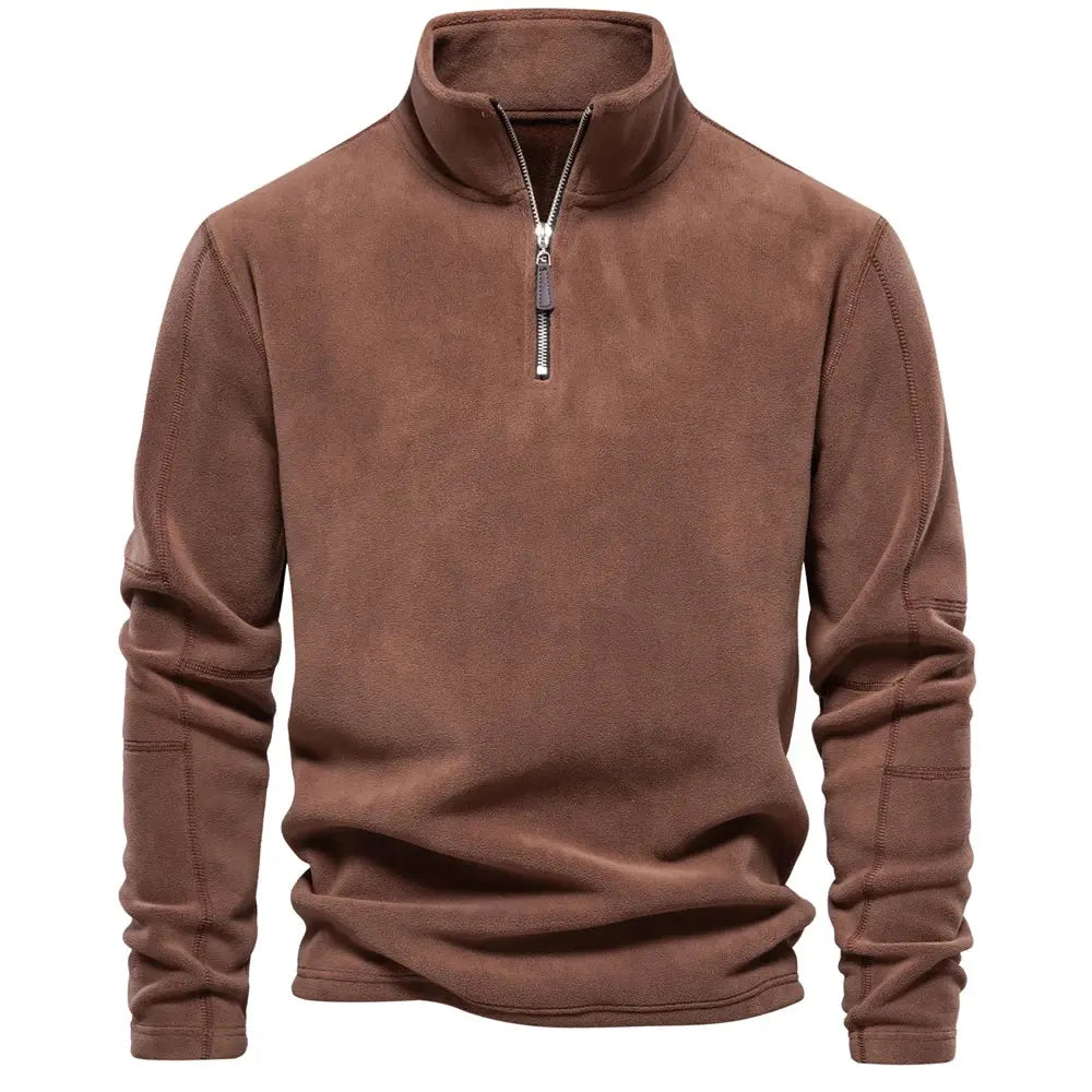 Dame Sweater Højhalset Strik Med Stilfuldt Design 6