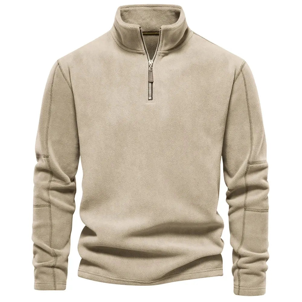 Dame Sweater Højhalset Strik Med Stilfuldt Design 7