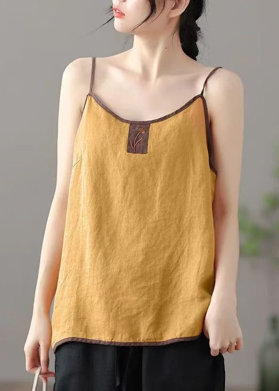 Dame Tank Top med Spaghetti Stropper Casual Sommerstil 1