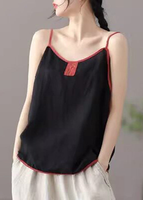 Dame Tank Top med Spaghetti Stropper Casual Sommerstil 2