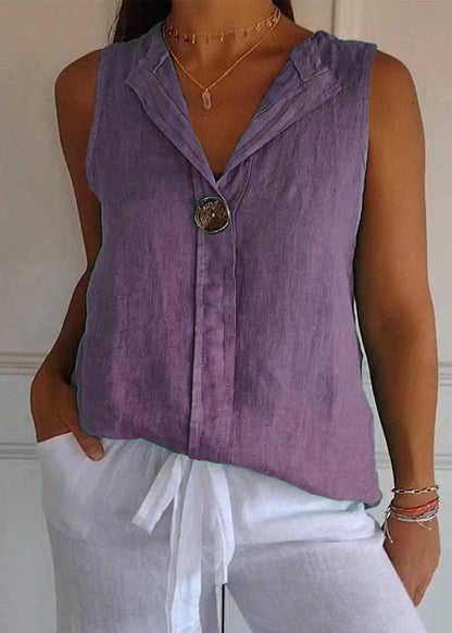 Dame Top V-hals Patchwork Design 2