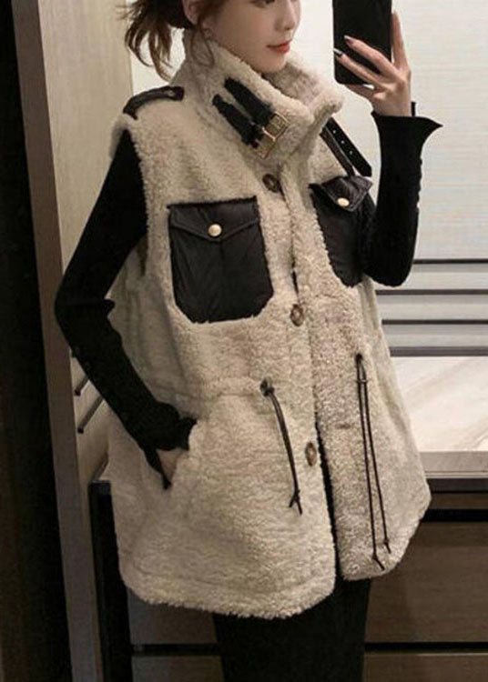 Dame Vinter Vest med Snørelommer 1