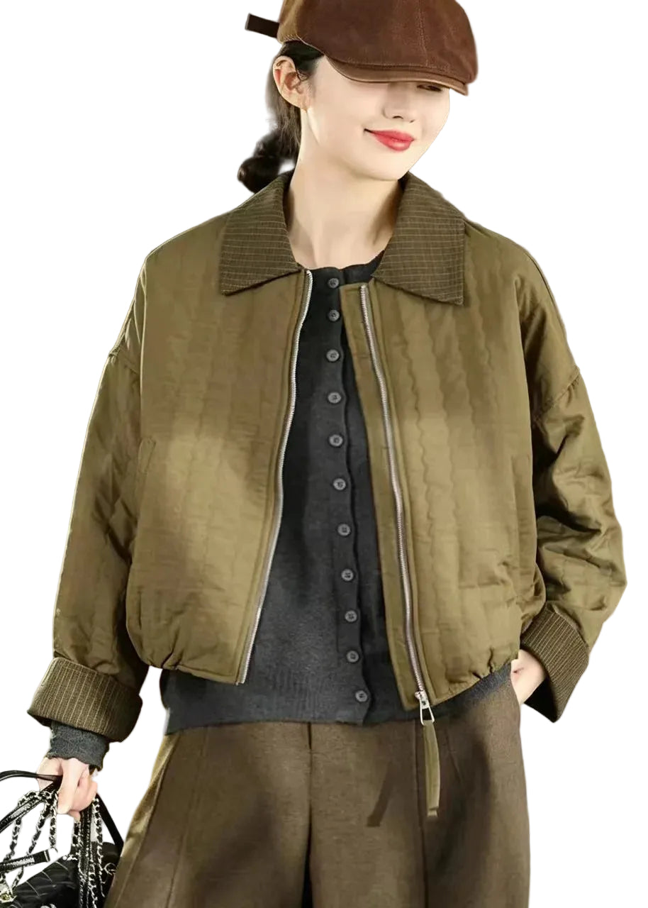 Dame Vinterjakke Quiltet Casual 0
