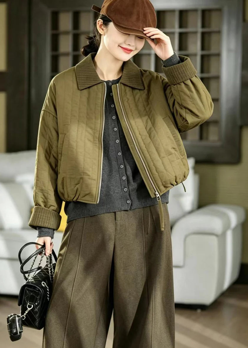 Dame Vinterjakke Quiltet Casual 1