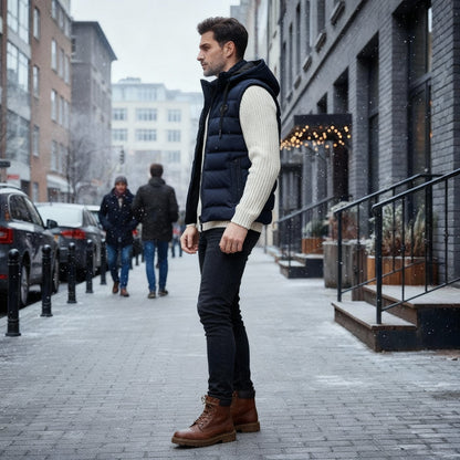 Dame Vintervest Casual Stil 1