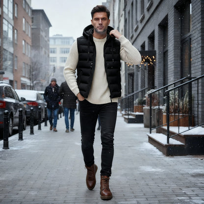 Dame Vintervest Casual Stil 3