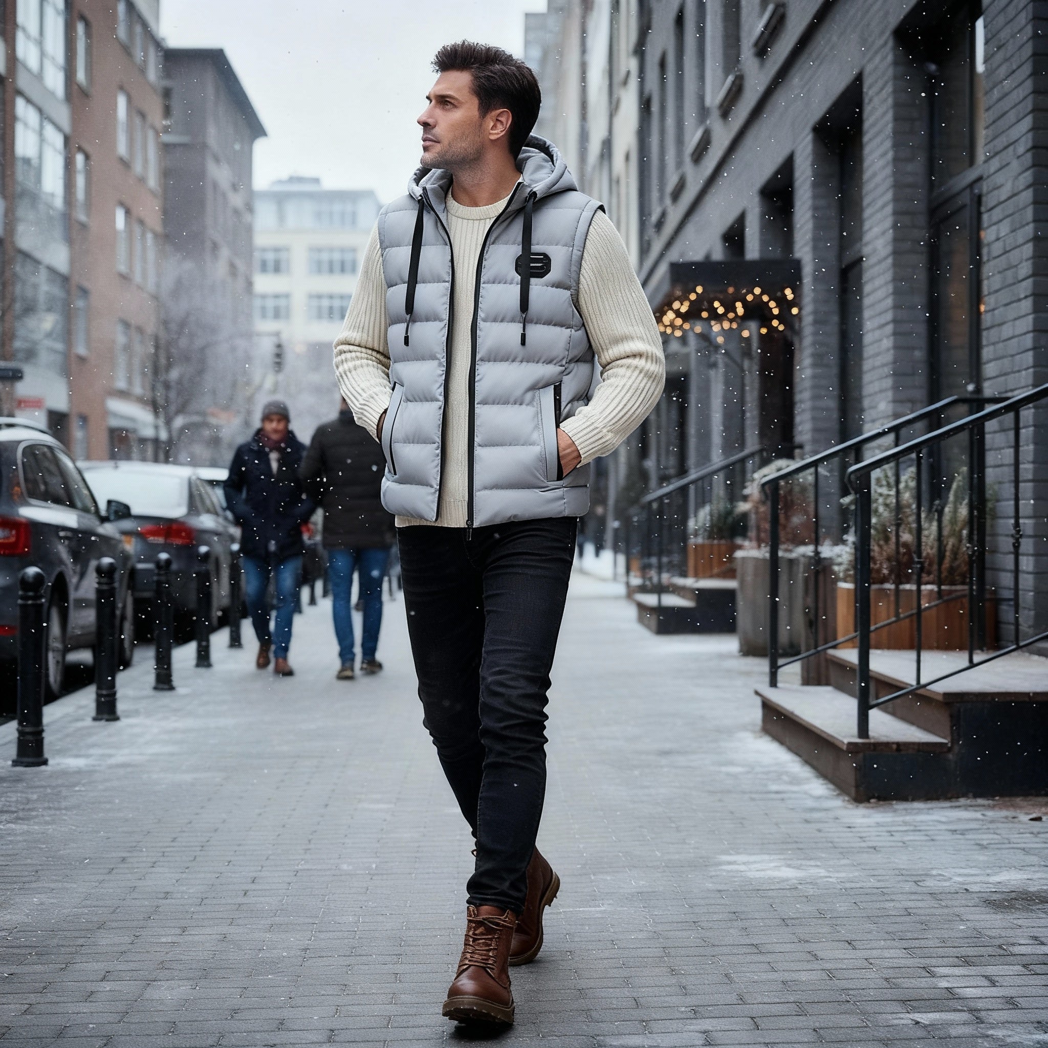 Dame Vintervest Casual Stil 4