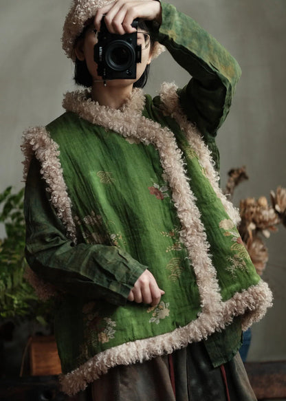 Dame Vintervest Patchwork Design 1