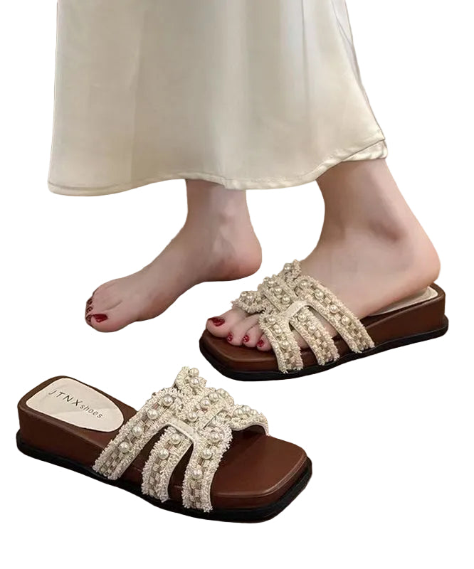 Dame Wedge Sandaler med Splejsning 0