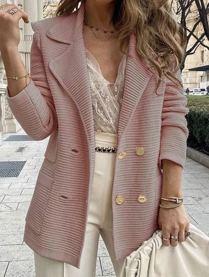 Damejakke Dobbeltradet Blazer 3