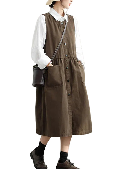 Damekjole med Store Lommer Casual 0