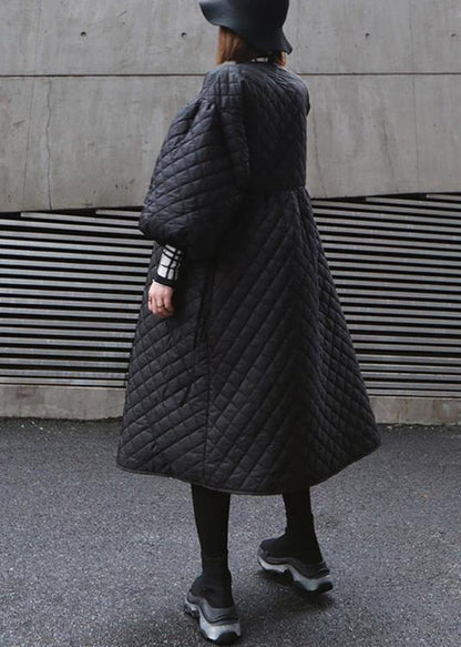 Dameparka Oversize Vinterfrakke med Lanterneærmer 3
