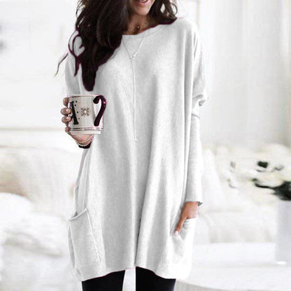 Damernes Pullover med Lommer 5