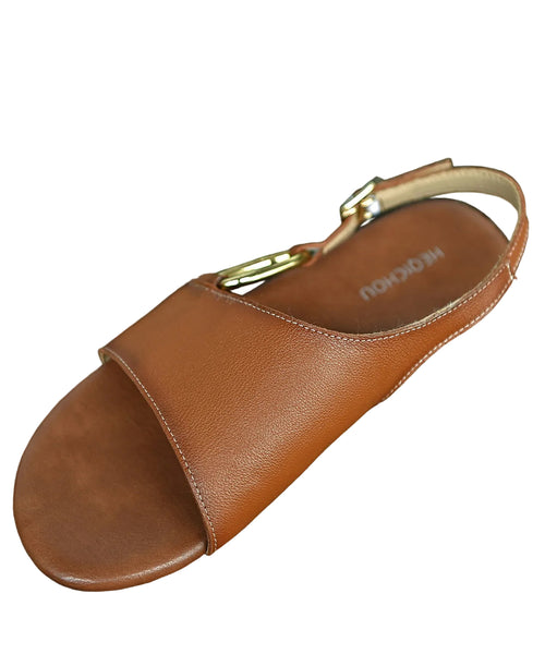 Damesandaler Flade Håndlavede Vandresandaler 0