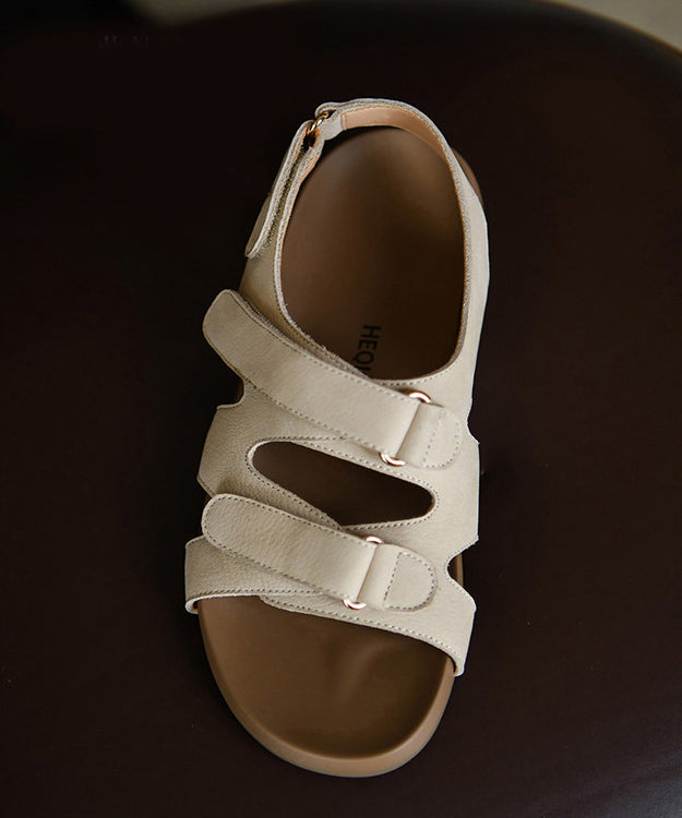 Damesandaler Peep Toe Komfortabel Stil 4