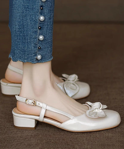 Damesandaler med Sløjfedetalje 4