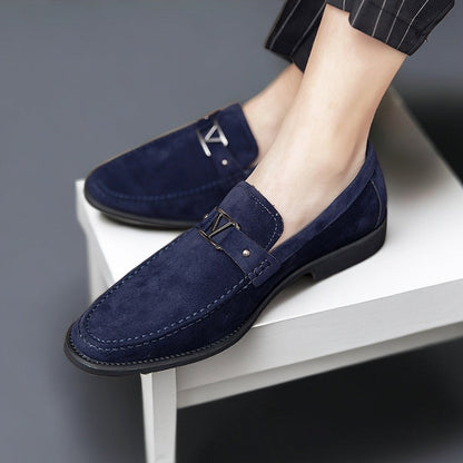 Herre Loafers Læder Klassisk Stil Komfortabel Pasform 5