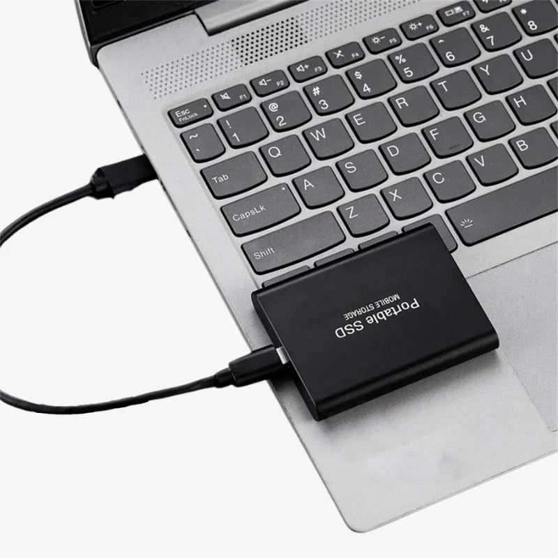Ekstern SSD Aluminium Bærbar Drive med Høj Hastighed 4