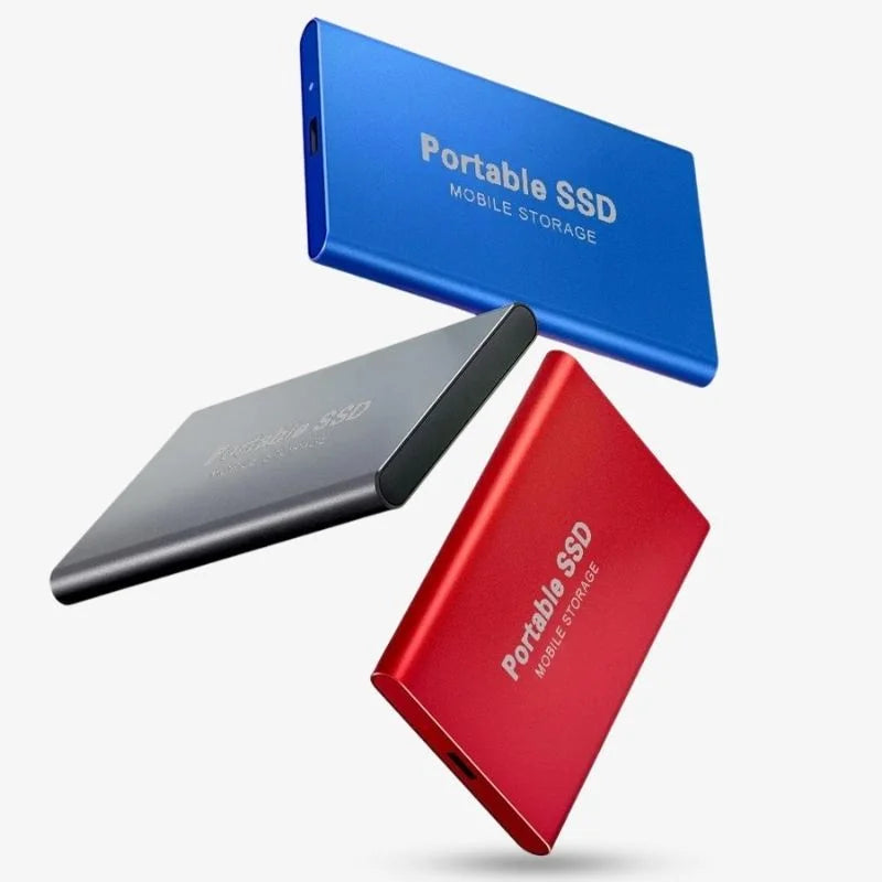 Ekstern SSD Bærbar Aluminium 1TB-30TB Stødsikker og Vandafvisende 8