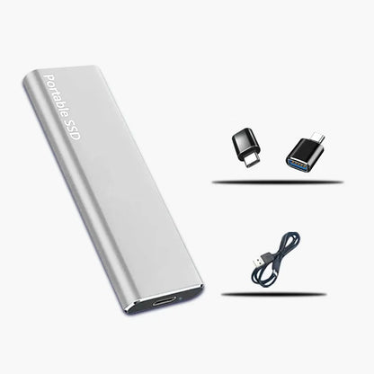 Ekstern harddisk 4TB USB-C bærbar lagring 1