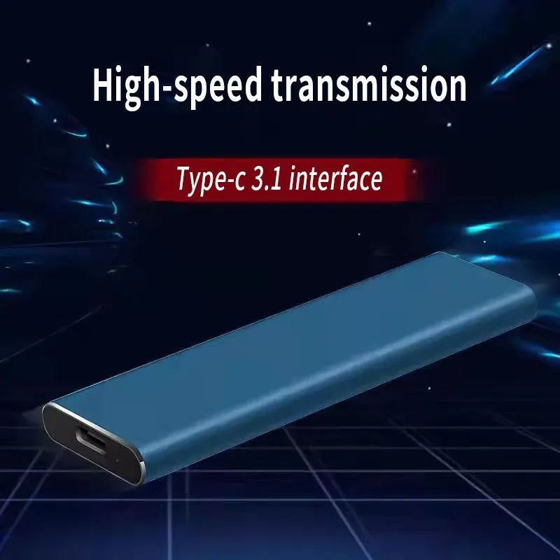 Ekstern harddisk 4TB USB-C bærbar lagring 7