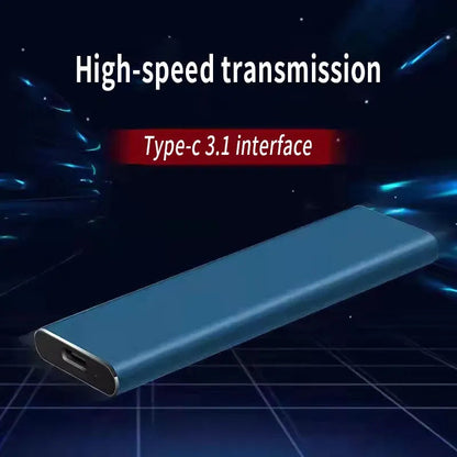 Ekstern harddisk 4TB USB-C bærbar lagring 7