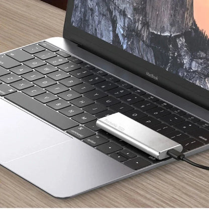 Ekstern harddisk 4TB USB-C bærbart design 6