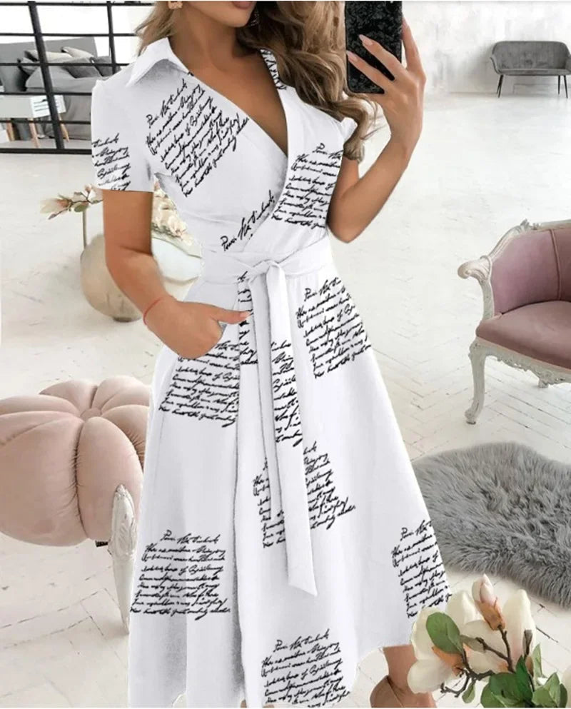 Festkjoler Damer Wrap Design Til Kvinder 3
