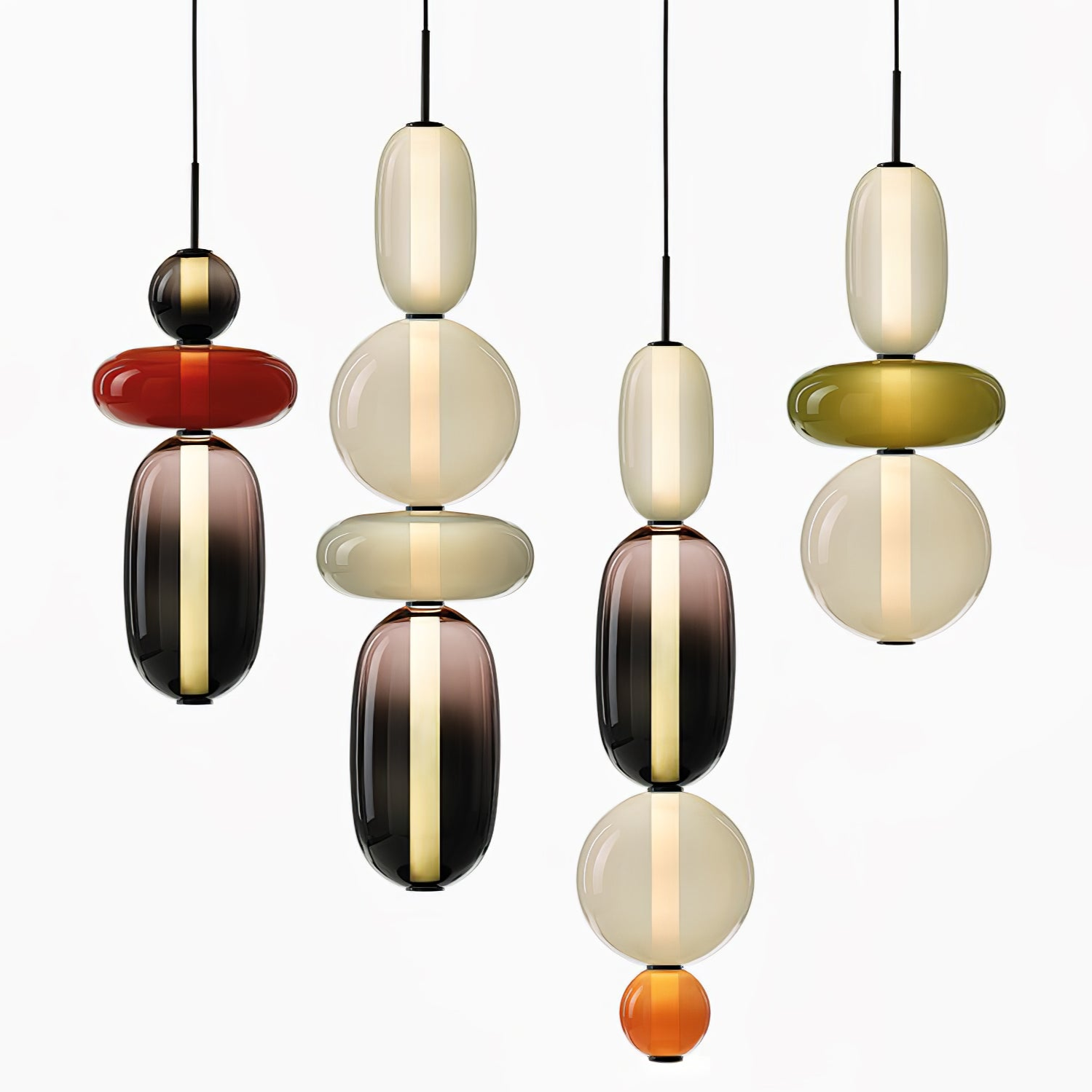 Glaspendel med Moderne Design 1