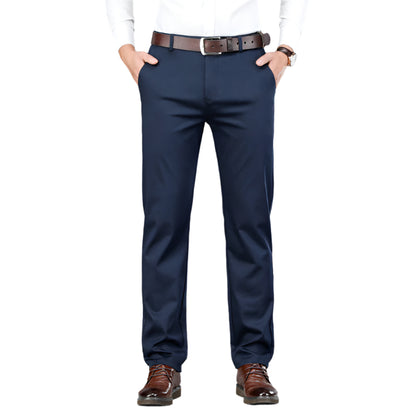 Herre Bukser Business Casual Åndbar Stof Moderne Snit-1