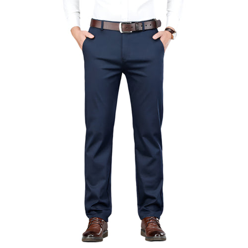 Herre Bukser Business Casual Åndbar Stof Moderne Snit-1