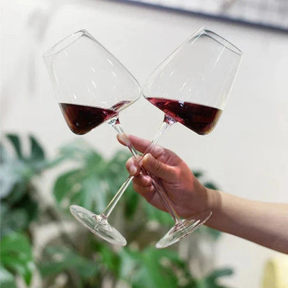 Håndlavet vin- og champagneglassæt med raffineret design 7