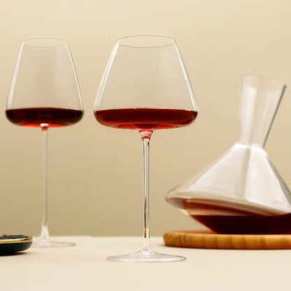 Håndlavet vin- og champagneglassæt med raffineret design 8
