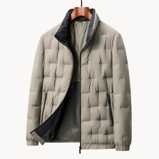 Herre All-weather Jakke med Minimalistisk Design 0