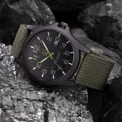 Herre Armbåndsur Militær Stil Luminous 6