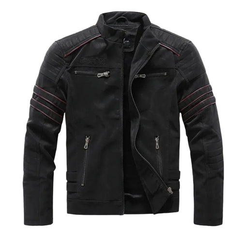 Herre Bikerjakke Torino Style 0