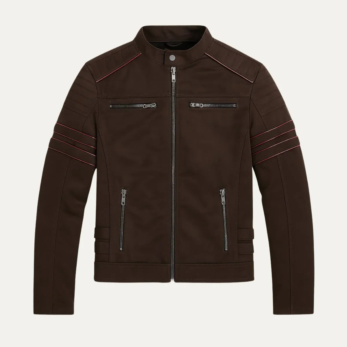 Herre Bikerjakke Torino Style 5