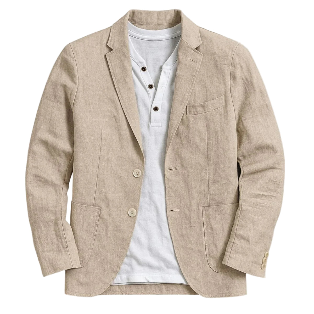 Herre Blazer Jakke Moderne Pasform Til Formelle Lejligheder 0